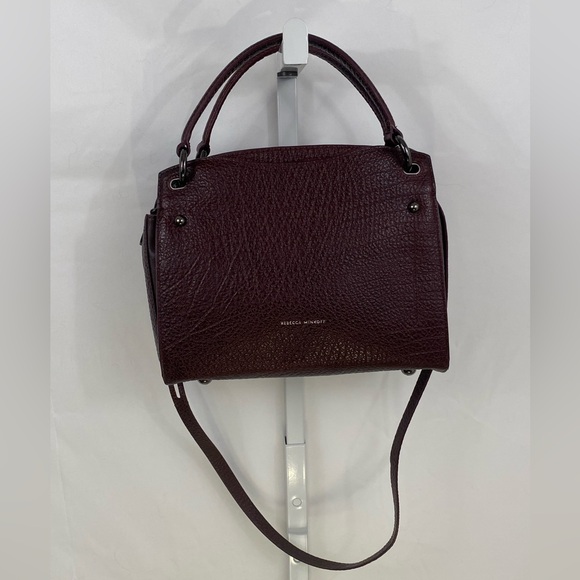 NWT Rebecca Minkoff Currant Leather Satchel/Crossbody Bag - Picture 4 of 16